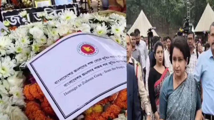 Bangladesh envoy visits Sonapur to honour Zubeen Garg, says his music belonged to everyone