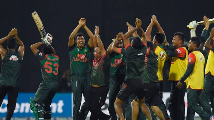Bangladesh stumble in last-over drama as Sri Lanka stay in semi-final hunt