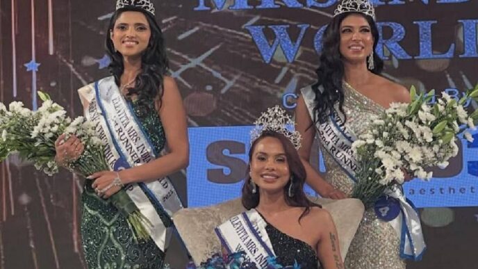 Kaliabor’s daughter Rinima Bora Agarwala wins Elevitta Mrs India World 2025 crown in Mumbai