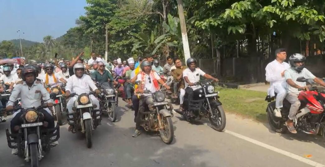 #JusticeForZubeenGarg: Congress holds massive bike rally in Chapar