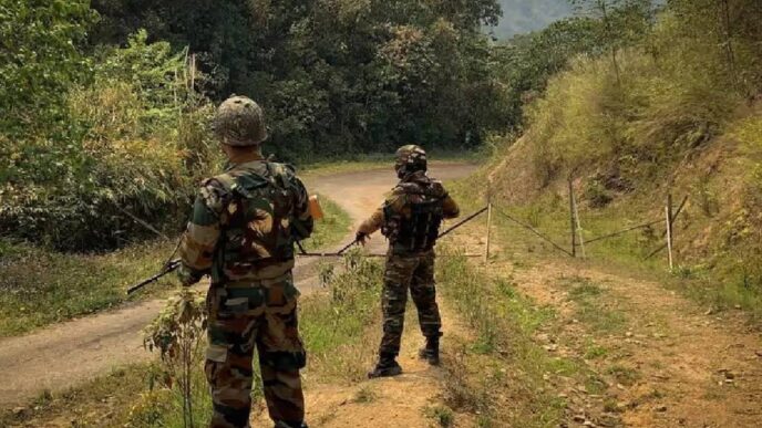Tension at Assam-Nagaland border; minority village torched, several injured