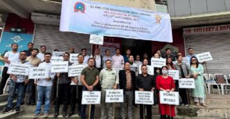 Nagaland govt appeals to striking employees to end protest, says administration cannot remain paralysed