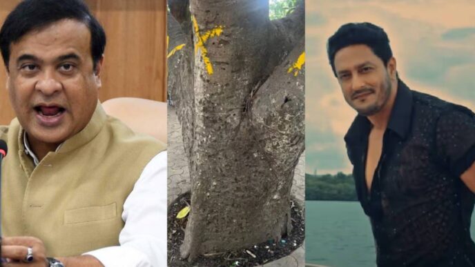 Is Himanta telling a lie? Ravi Sarma has proof of tree cutting at Dighalipukhuri after Zubeen’s death