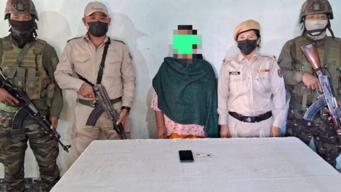 Woman among two militants arrested in Manipur; arms and ammunition seized in separate operation