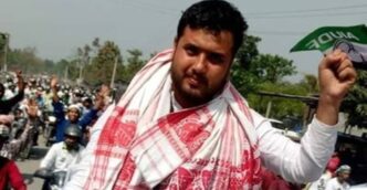 AIUDF MLA Ashraful Hussain caught on camera threatening policeman at Shilpgram, sparks outrage