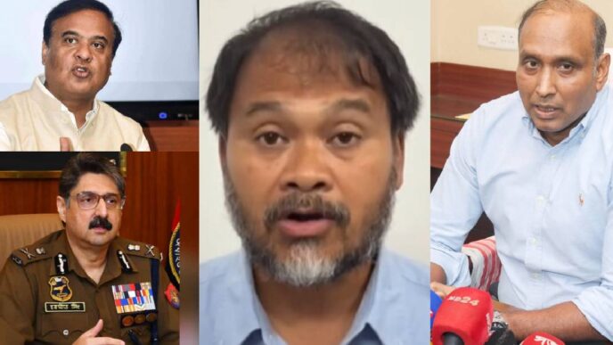 Akhil Gogoi dares CM, DGP, SIT chief for open debate on Zubeen Garg probe