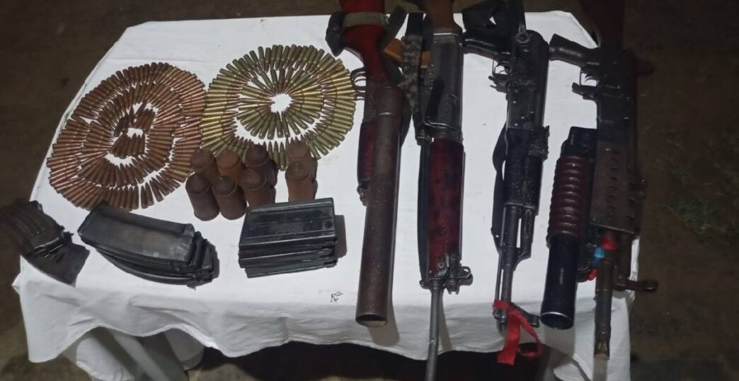 Massive arms haul in Manipur's Churachandpur on eve of bandh