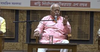 RSS Chief to youth: Look beyond myths, put Bharat first