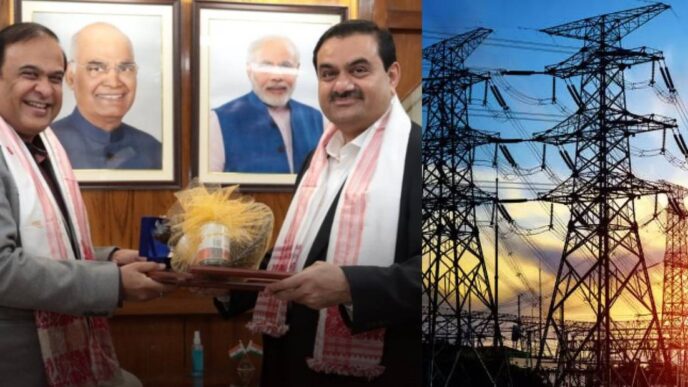 Assam set to buy power from Adani at ₹6.30 per unit — Highest in India, sparks questions over cost and transparency