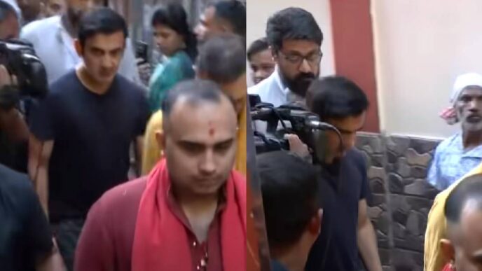 Gautam Gambhir seeks blessings at Maa Kamakhya Temple ahead of second India-South Africa Test