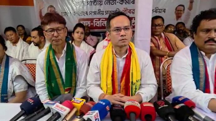 Himanta Biswa Sarma treats tribal leaders like puppets, says Gaurav Gogoi