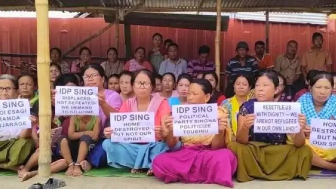 Tensions rise as Sangai Festival 2025 preparations continue amid IDP protests