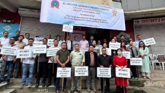 Nagaland IAS induction row deepens: JCC launches ‘Tools Down’ strike