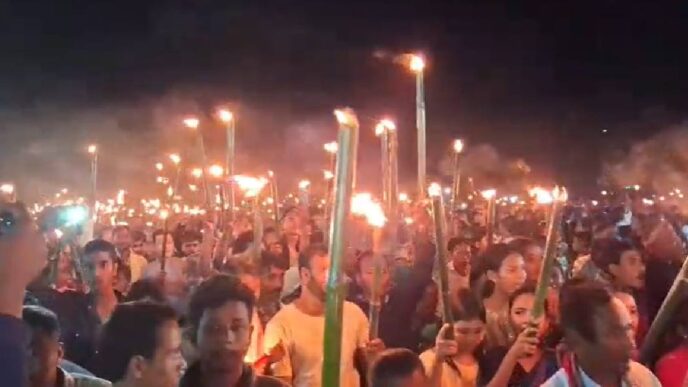 Huge crowd in Azara demands justice for Zubeen Garg