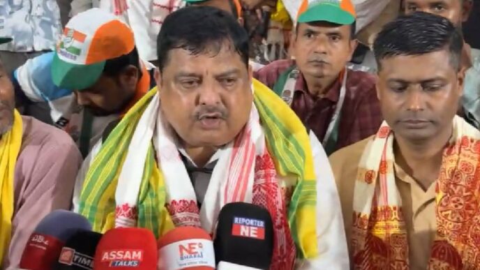 Congress MP Rakibul Hussain calls Himanta Sarma ‘ineligible CM’, warns of future punishment