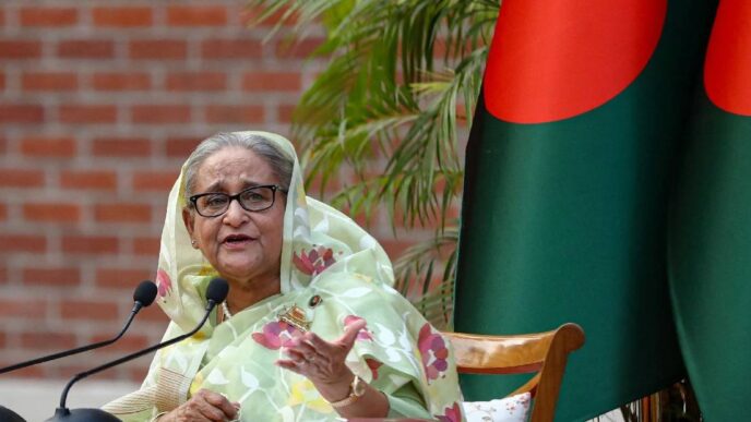 Sheikh Hasina sentenced to death in Bangladesh over student crackdown