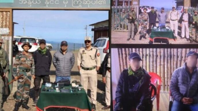 Top ULFA-I commander Arunoday Dohotia surrenders at Indo-Myanmar border