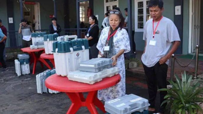 Mizoram's Dampa records highest voter turnout at 56.35% in by-elections