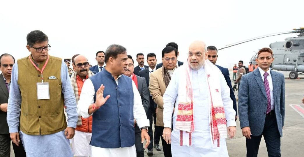 Amit Shah reaches Guwahati after fog delay; scheduled to visit key sites
