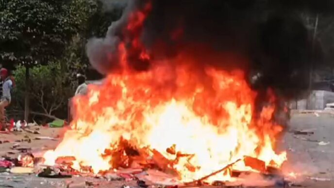 Army deployed in West Karbi Anglong as Kheroni remains tense after violent unrest