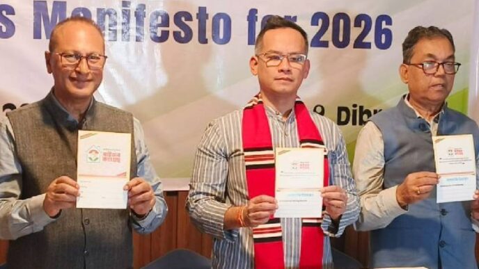 Congress takes fight to the ground, launches ‘Raijor Podulit, Raijor Congress’ across Assam