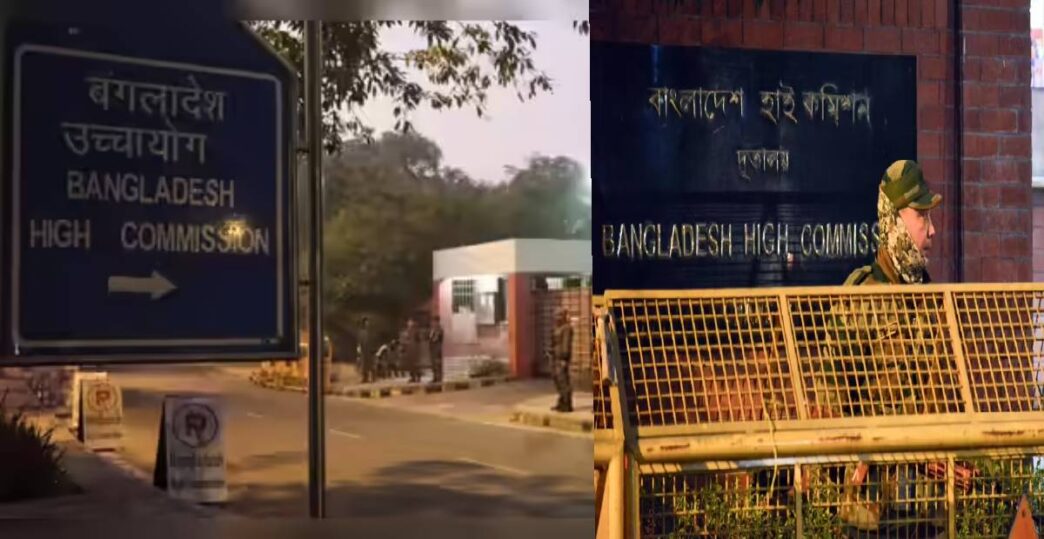 Protest erupts outside Dhaka Mission in Delhi, cops lathi charge crowd