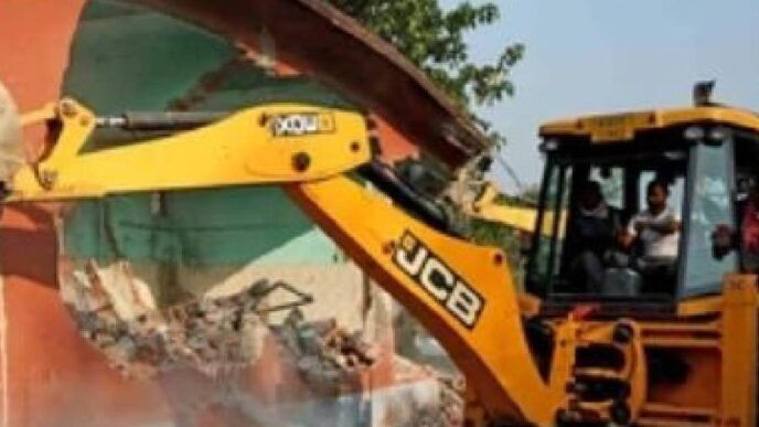 Eviction drive carried out at Silchar’s Tarapur after repeated notices