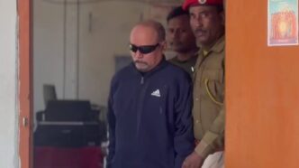 Tezpur residents protest outside ex-IAF officer’s house over alleged honey-trap links