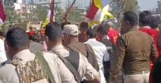 Highway blockade by Tiwa students brings Jagiroad to a standstill