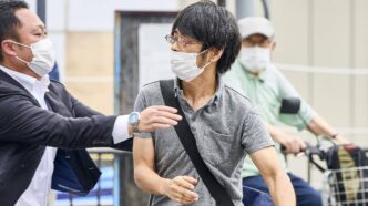 Man accused of killing Shinzo Abe apologises to former PM’s family in court