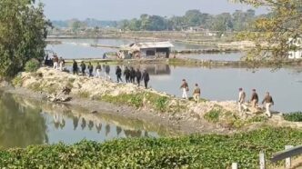 Nagaon district administration launches eviction drive to restore encroached wetland areas