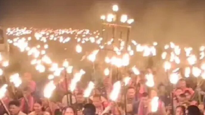 Thousands rally in Palashbari demanding sixth schedule status