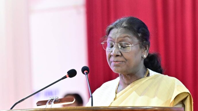 President Murmu in Senapati: Tribal dignity, security and growth are national priorities