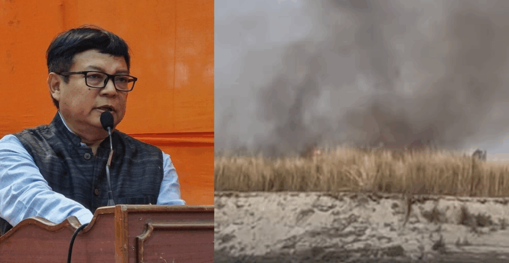 LoP Debabrata Saikia demands judicial probe into arson at Jadav Payeng’s forest and illegal sand mining