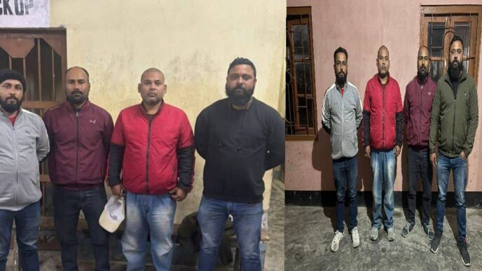 Four Bajrang Dal members arrested over Christmas decor vandalism in Nalbari