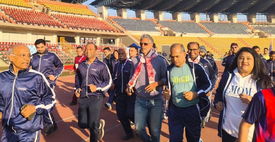 Milind Soman leads IOACON Walkathon in Guwahati, calls on doctors to lead by example in fitness