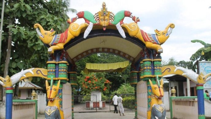 'Common Sense' missing? Outrage after dance reel shot inside sacred Batadrava Than