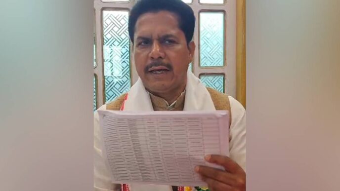 Bhupen Borah flags ‘vote theft’ claims in Ranganadi, questions BJP and election officials