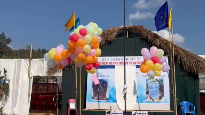 Baptish church women’s department marks 75 years of faith and service in Kangpokpi