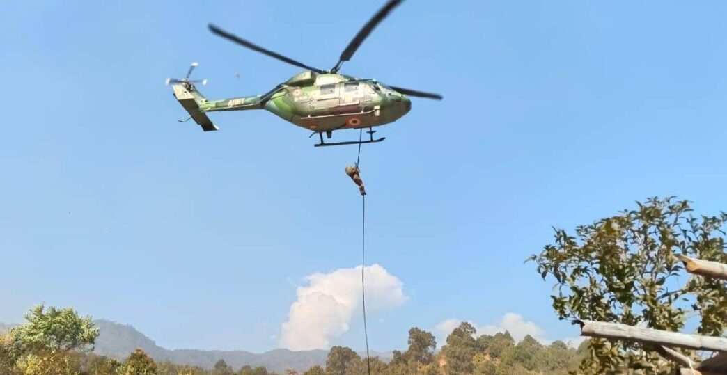 Security forces launch joint operation against anti-national elements in Kangpokpi