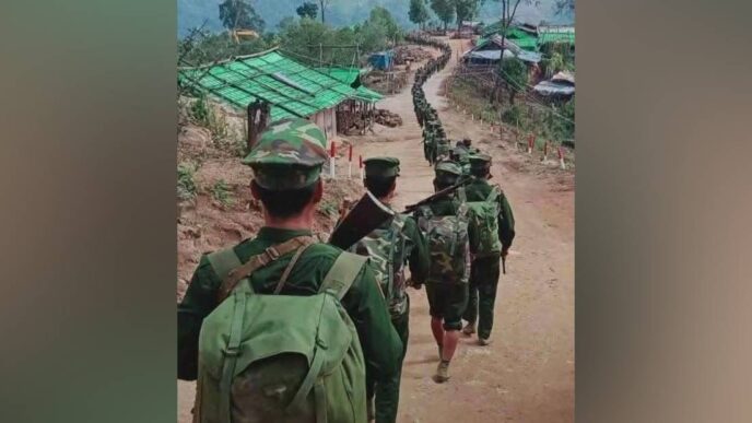 Border tension rises as KNA-B allegedly attacks Teijang settlement