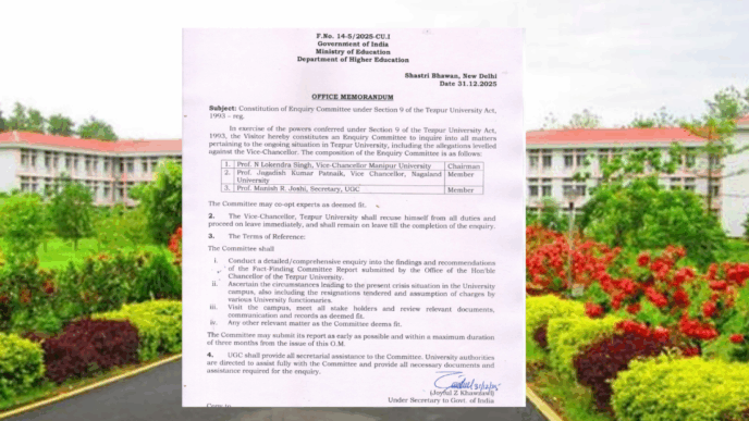 Endless enquiries, Zero action: Government faces heat over Tezpur University crisis