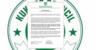 Separate administration only: Kuki-Zo reject role in Manipur government